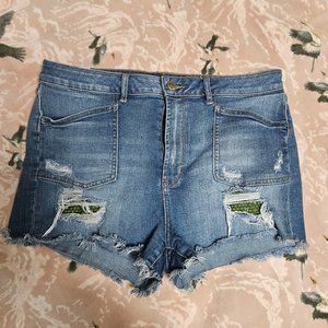 Articles of society high rise shorts